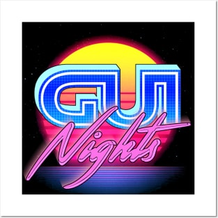 GUI Nights - Retro Posters and Art